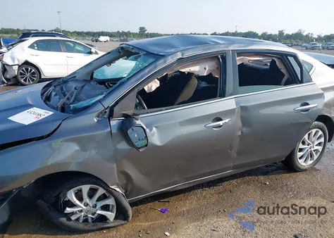 2019 Nissan Sentra Sv из США, поврежденный, VIN 3N1AB7AP2KY313761